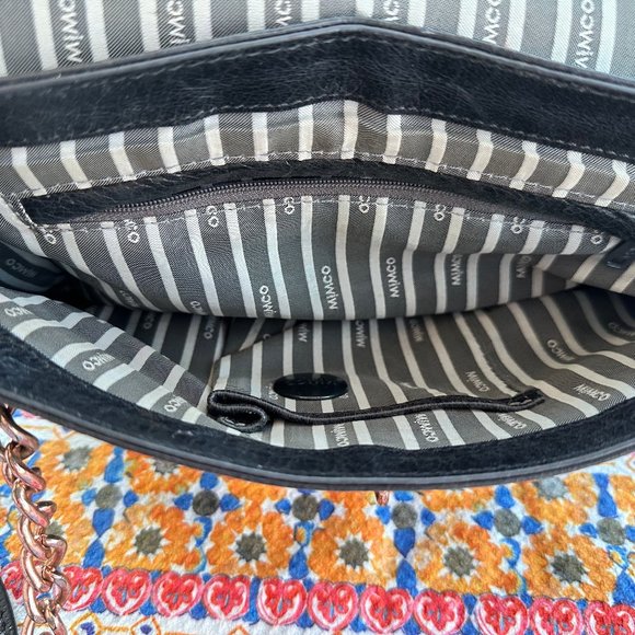 Mimco Crossbody Rose Gold chain Bag - Picture 4 of 4